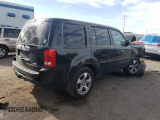 2013 Honda Pilot EX-L with VIN 5FNYF4H5XDB011507, listed as a Copart auction lot 57423495 with 279,435 mi miles and Salvage title. Bid and sale history available at DreamBid. Image 3.