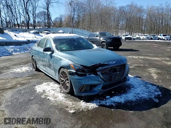 2018 Genesis G80 Sport с VIN KMHGN4JBXJU248625, выставлен на аукционе Copart как лот 46357525 с пробегом 98 407 миль миль и Списание • Salvage title. История ставок и продаж доступна на DreamBid. Изображение 10.