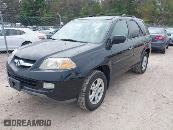 2004 Acura MDX Touring Pkg with VIN 2HNYD18694H551917, listed as a IAAI auction lot 42130100 with 207,699 mi miles. Bid and sale history available at carsss.com. Image 2.