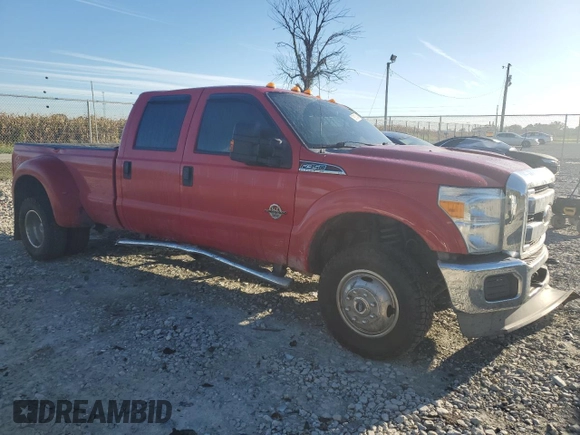 2012 Ford F-350 XL with VIN 1FT8W3DT7CEA36475, listed as a Copart auction lot 73918134 with 72,397 mi miles and Salvage Title. Bid and sale history available at DreamBid. Image 4.
