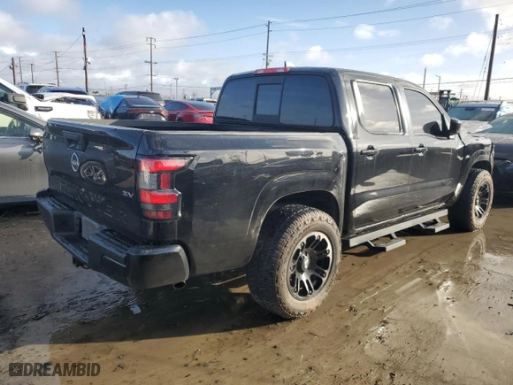 2022 Nissan Frontier PRO-X with VIN 1N6ED1EJXNN637311, listed as a Copart auction lot 45567135 with 60,224 mi miles and Salvage Title. Bid and sale history available at carsss.com. Image 3.