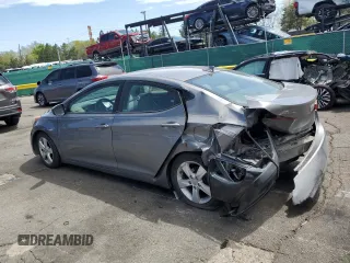 2013 Hyundai Elantra GLS with VIN 5NPDH4AE9DH201822, listed as a Copart auction lot 54986905 with 103,351 mi miles and Salvage title. Bid and sale history available at DreamBid. Image 2.