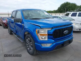 2021 Ford F-150 XL with VIN 1FTEW1CP8MKD04741, listed as a IAAI auction lot 42145832 with 29,514 mi miles and . Bid and sale history available at DreamBid. Image 1.