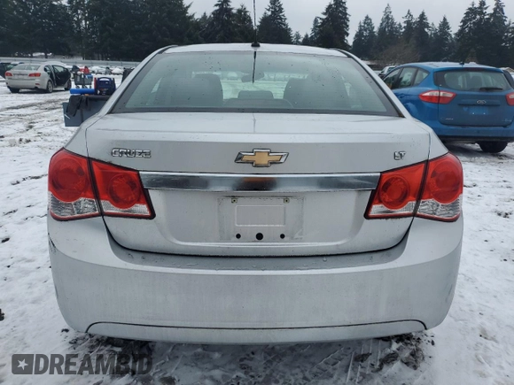 2011 Chevrolet Cruze LT w/1FL with VIN 1G1PE5S9XB7192099, listed as a Copart auction lot 45346695 with 0 mi miles and Salvage Title. Bid and sale history available at carsss.com. Image 6.