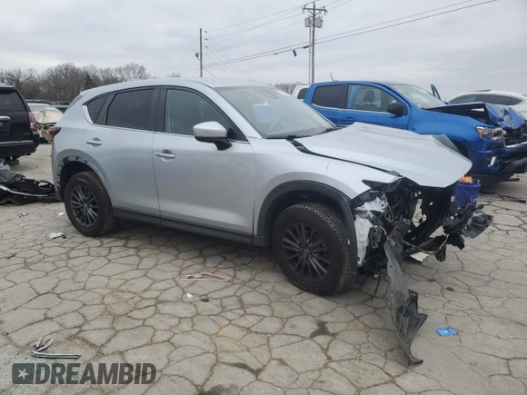 2020 Mazda CX-5 Touring z VIN JM3KFBCM2L0768348, wystawiony jako Copart lot #87813065 z przebiegiem Nie podano mil oraz Szkoda całkowita • Salvage title. Historia ofert i sprzedaży dostępna na DreamBid. Obrazek 4.