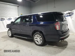 2023 Chevrolet Suburban Premier z VIN 1GNSCFKD4PR527765, wystawiony jako Copart lot #61022915 z przebiegiem 47 728 mil mil oraz Czysty tytuł • Clean title. Historia ofert i sprzedaży dostępna na DreamBid. Obrazek 2.