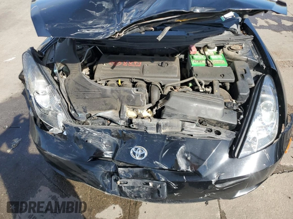 2004 Toyota Celica GT with VIN JTDDR32T140180241, listed as a Copart auction lot 77031284 with 194,669 mi miles and Clean Title. Bid and sale history available at DreamBid. Image 11.