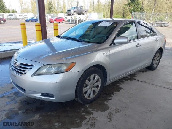 2007 Toyota Camry Hybrid with VIN JTNBB46K973039855, listed as a IAAI auction lot 41992018 with 156,158 mi miles. Bid and sale history available at carsss.com. Image 17.