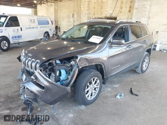 2018 Jeep Cherokee Latitude Plus with VIN 1C4PJMLB0JD512965, listed as a IAAI auction lot 42578881 with 48,290 mi miles and . Bid and sale history available at DreamBid. Image 18.
