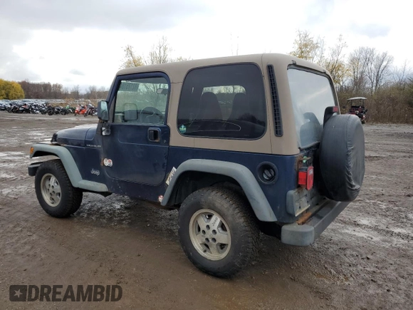 2001 Jeep Wrangler SE with VIN 1J4FA29P51P323174, listed as a Copart auction lot 82175184 with 262,098 mi miles and Clean Title. Bid and sale history available at carsss.com. Image 2.
