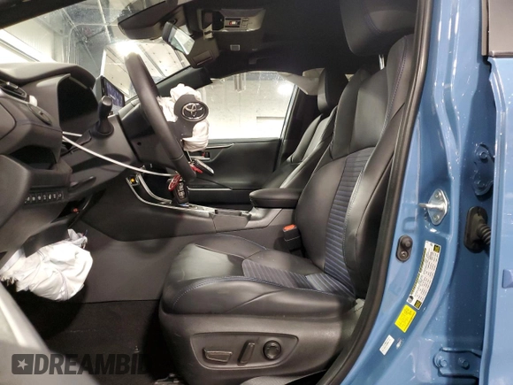 2024 Toyota RAV4 Hybrid XSE with VIN 4T3E6RFV1RU148467, listed as a Copart auction lot 47574595 with 17,147 mi miles and Salvage Title. Bid and sale history available at carsss.com. Image 7.