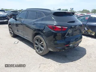 2019 Chevrolet Blazer RS z VIN 3GNKBERS6KS663807, wystawiony jako IAAI lot #42230602 z przebiegiem 67 408 mil mil oraz . Historia ofert i sprzedaży dostępna na DreamBid. Obrazek 3.