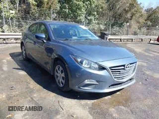 2016 Mazda 3 i Sport with VIN 3MZBM1T73GM238621, listed as a IAAI auction lot 41751533 with 150,581 mi miles and . Bid and sale history available at DreamBid. Image 1.