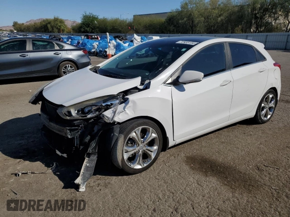 2013 Hyundai Elantra GT w/Blue Int with VIN KMHD35LE8DU052810, listed as a Copart auction lot 72935104 with 101,211 mi miles and Salvage Title. Bid and sale history available at carsss.com. Image 1.