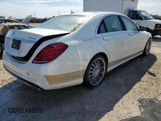 2016 Mercedes-Benz S with VIN WDDUG8FB7GA234778, listed as a Copart auction lot 48263895 with 11,076 mi miles and Non Repairable. Bid and sale history available at carsss.com. Image 3.