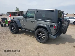 2021 Jeep Wrangler Sport z VIN 1C4GJXAN3MW550665, wystawiony jako IAAI lot #41902279 z przebiegiem 32 250 mil mil oraz . Historia ofert i sprzedaży dostępna na DreamBid. Obrazek 3.