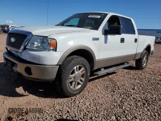 2006 Ford F-150 XLT with VIN 1FTPW14V76KC21097, listed as a Copart auction lot 50656855 with 152,631 mi miles and Salvage Title. Bid and sale history available at carsss.com. Image 1.
