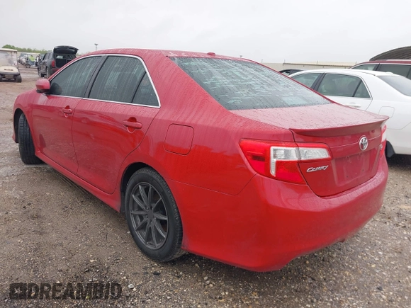 2012 Toyota Camry L with VIN 4T1BF1FKXCU569260, listed as a IAAI auction lot 41904621 with 48,521 mi miles. Bid and sale history available at carsss.com. Image 3.