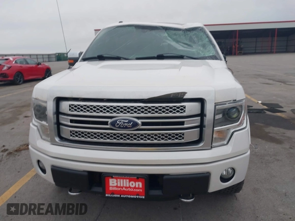 2013 Ford F-150 XL with VIN 1FTFW1EFXDFB59784, listed as a IAAI auction lot 41915547 with 102,365 mi miles. Bid and sale history available at carsss.com. Image 12.
