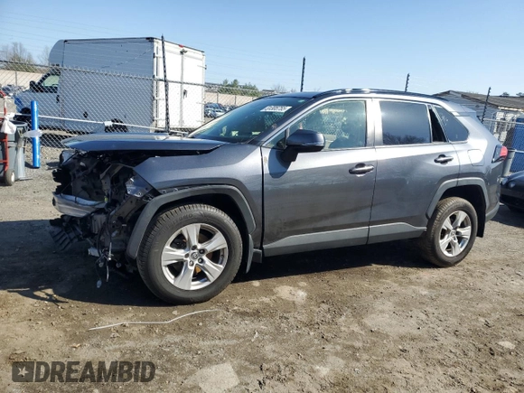 2020 Toyota RAV4 XLE with VIN JTMP1RFV2LD056442, listed as a Copart auction lot 51305755 with 134,357 mi miles and Salvage Title. Bid and sale history available at carsss.com. Image 1.