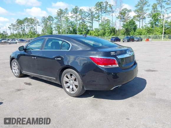 2011 Buick LaCrosse CXS with VIN 1G4GE5GD0BF270038, listed as a IAAI auction lot 42248276 with 165,717 mi miles and . Bid and sale history available at DreamBid. Image 3.