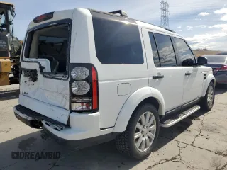 2016 Land Rover LR4 with VIN SALAC2V64GA817991, listed as a Copart auction lot 50204545 with 96,258 mi miles and Salvage Title. Bid and sale history available at DreamBid. Image 3.
