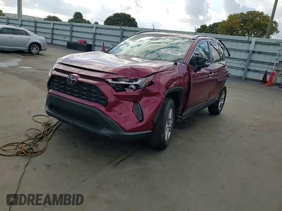 2023 Toyota RAV4 XLE with VIN 2T3W1RFVXPW242444, listed as a Copart auction lot 43778965 with 36,684 mi miles and Non Repairable. Bid and sale history available at carsss.com. Image 12.