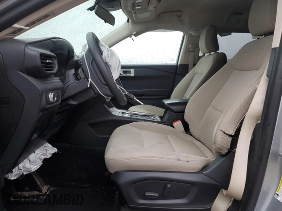 2021 Ford Explorer with VIN 1FMSK8BH5MGA13565, listed as a Copart auction lot 44245905 with 46,905 mi miles and Salvage Title. Bid and sale history available at carsss.com. Image 7.