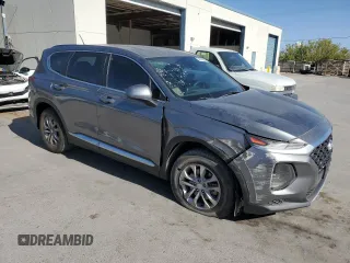 2019 Hyundai Santa Fe SE z VIN 5NMS23AD9KH043292, wystawiony jako Copart lot #54108685 z przebiegiem 27 474 mil mil oraz Szkoda całkowita • Salvage title. Historia ofert i sprzedaży dostępna na DreamBid. Obrazek 4.