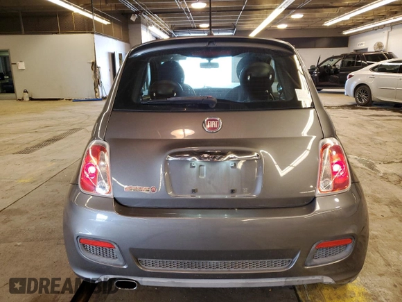 2013 FIAT 500 Sport with VIN 3C3CFFBR2DT615561, listed as a Copart auction lot 78252704 with 116,158 mi miles and Salvage Title. Bid and sale history available at carsss.com. Image 6.