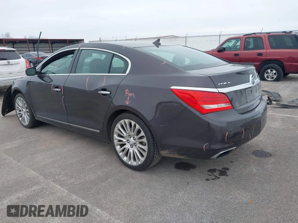 2014 Buick LaCrosse Premium II with VIN 1G4GF5G37EF263466, listed as a IAAI auction lot 41409329 with 64,678 mi miles. Bid and sale history available at carsss.com. Image 3.