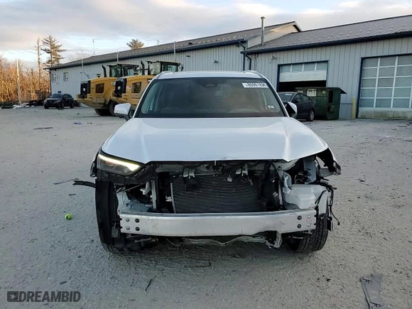 2024 Toyota Grand Highlander XLE with VIN 5TDAAAB55RS038673, listed as a Copart auction lot 86961824 with 15,481 mi miles and Salvage Title. Bid and sale history available at carsss.com. Image 12.