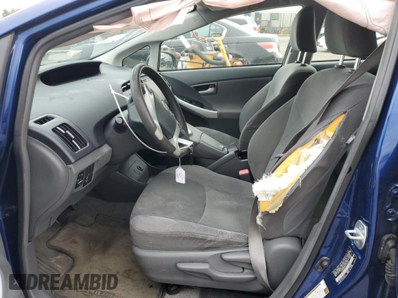 2011 Toyota Prius I with VIN JTDKN3DU2B1441652, listed as a Copart auction lot 53439055 with 179,522 mi miles and Salvage Title. Bid and sale history available at DreamBid. Image 7.