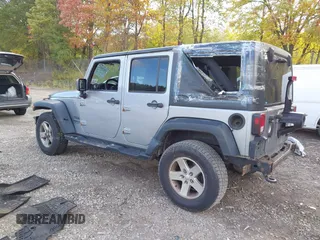2016 Jeep Wrangler Unlimited Sport with VIN 1C4BJWDG2GL281985, listed as a IAAI auction lot 40518617 with 105,415 mi miles and . Bid and sale history available at DreamBid. Image 3.