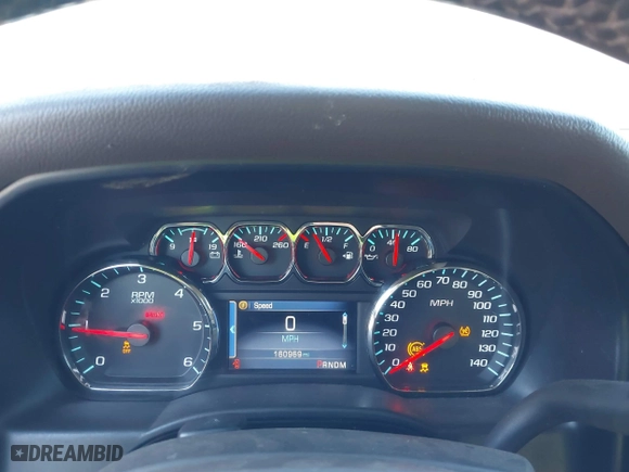 2014 Chevrolet Silverado 1500 LT with VIN 3GCUKREC9EG312890, listed as a IAAI auction lot 41171312 with 160,969 mi miles. Bid and sale history available at carsss.com. Image 7.