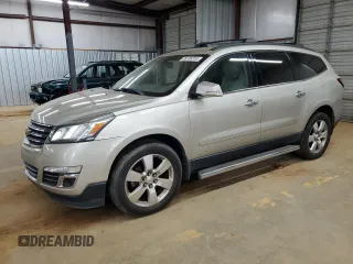 2014 Chevrolet Traverse LTZ with VIN 1GNKRJKD5EJ218402, listed as a Copart auction lot 89188355 with 161,969 mi miles and Salvage Title. Bid and sale history available at DreamBid. Image 1.