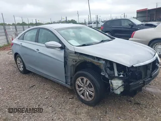 2011 Hyundai Sonata GLS PZEV with VIN 5NPEB4AC6BH190215, listed as a IAAI auction lot 41918753 with 91,814 mi miles. Bid and sale history available at carsss.com. Image 1.