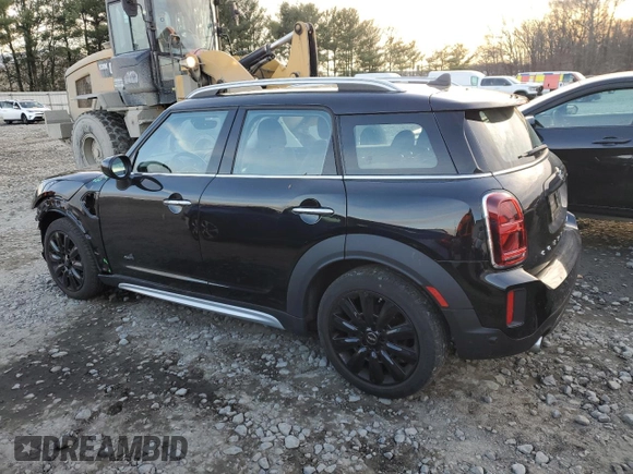2022 MINI Countryman Cooper S with VIN WMZ83BR08N3N71282, listed as a Copart auction lot 83673944 with 18,095 mi miles and Salvage title. Bid and sale history available at DreamBid. Image 2.