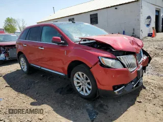 2011 Lincoln MKX with VIN 2LMDJ8JK8BBJ18778, listed as a Copart auction lot 49262603 with 138,458 mi miles and Salvage Title. Bid and sale history available at carsss.com. Image 4.