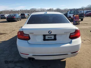 2016 BMW 2 Series 228i xDrive with VIN WBA1G9C53GV599689, listed as a Copart auction lot 46358445 with 104,429 mi miles and Salvage title. Bid and sale history available at DreamBid. Image 6.