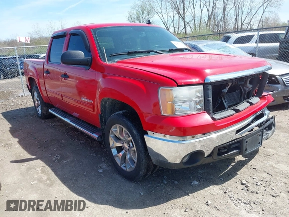 2012 GMC Sierra 1500 SLE with VIN 3GTP2VE75CG203770, listed as a IAAI auction lot 42091160 with 109,895 mi miles and . Bid and sale history available at DreamBid. Image 1.