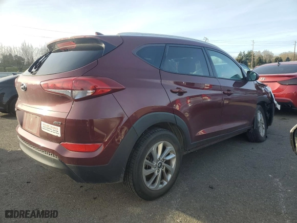 2018 Hyundai Tucson SEL with VIN KM8J3CA49JU665466, listed as a Copart auction lot 83358734 with 54,963 mi miles and Salvage Title. Bid and sale history available at carsss.com. Image 3.