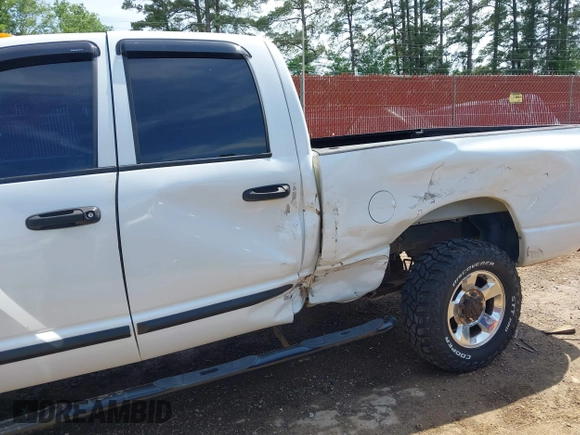 2006 Dodge Ram 2500 SLT with VIN 3D7KS28C36G230672, listed as a IAAI auction lot 41975152 with 190,500 mi miles. Bid and sale history available at carsss.com. Image 6.