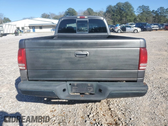 2003 Dodge Dakota SLT with VIN 1D7HL42X13S367631, listed as a Copart auction lot 47706795 with 202,616 mi miles and Salvage Title. Bid and sale history available at carsss.com. Image 6.