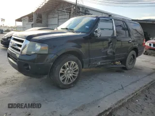 2011 Ford Expedition Limited with VIN 1FMJU1K53BEF29418, listed as a Copart auction lot 47273855 with 147,753 mi miles and Salvage Title. Bid and sale history available at carsss.com. Image 1.