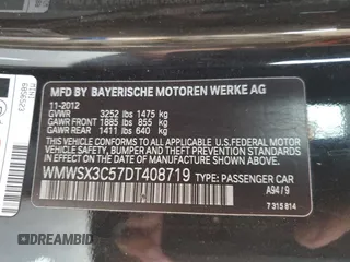 2013 MINI Coupe S z VIN WMWSX3C57DT408719, wystawiony jako Copart lot #75440574 z przebiegiem Nie podano mil oraz Szkody całkowita. Historia ofert i sprzedaży dostępna na DreamBid. Obrazek 12.
