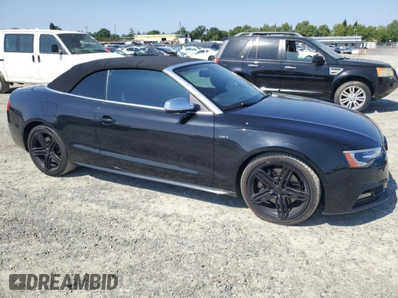 2013 Audi S5 Premium Plus z VIN WAUCGAFH2DN015567, wystawiony jako Copart lot #55349525 z przebiegiem 71 418 mil mil oraz Szkoda całkowita • Salvage title. Historia ofert i sprzedaży dostępna na DreamBid. Obrazek 4.