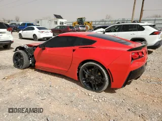 2015 Chevrolet Corvette 1LT with VIN 1G1YA2D74F5117037, listed as a Copart auction lot 49231505 with 50,488 mi miles and Salvage title. Bid and sale history available at DreamBid. Image 2.