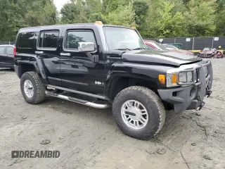 2006 Hummer H3 with VIN 5GTDN136568111185, listed as a Copart auction lot 73038594 with 127,278 mi miles and Clean Title. Bid and sale history available at carsss.com. Image 4.