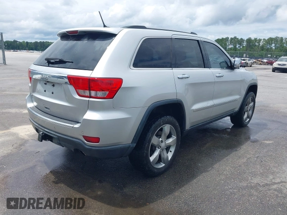 2011 Jeep Grand Cherokee Limited with VIN 1J4RR5GT9BC652279, listed as a IAAI auction lot 42444740 with 180,014 mi miles and . Bid and sale history available at DreamBid. Image 4.